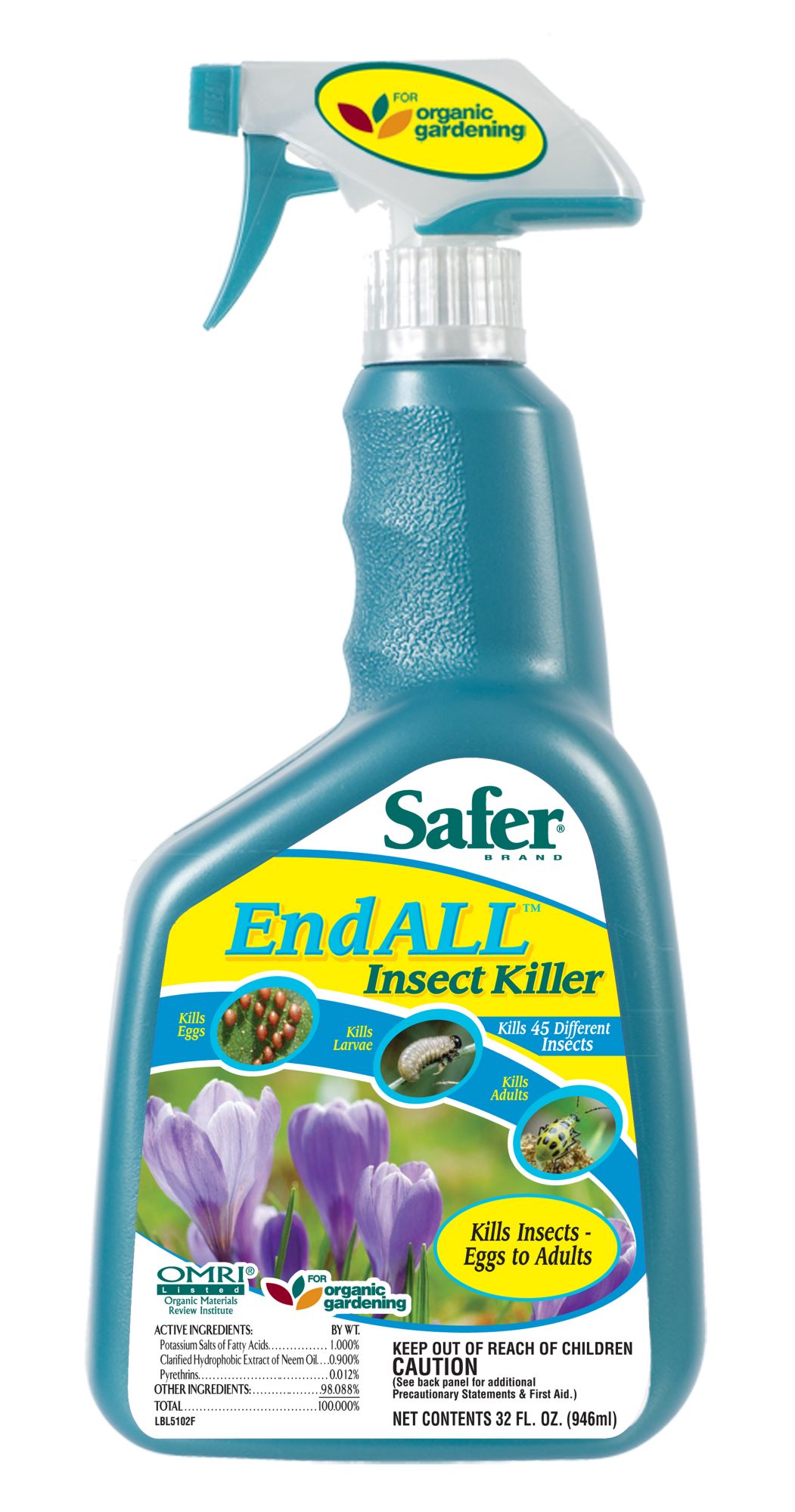 Safer® Brand End ALL® With Neem Oil RTU 32oz