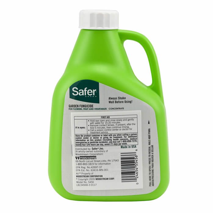 Safer Brand Garden Fungicide Concentrate 16oz