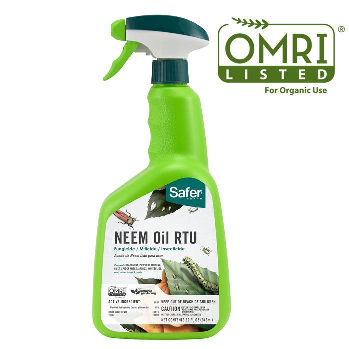 Neem Oil Ready To Use 32oz Spray Saferbrand Com